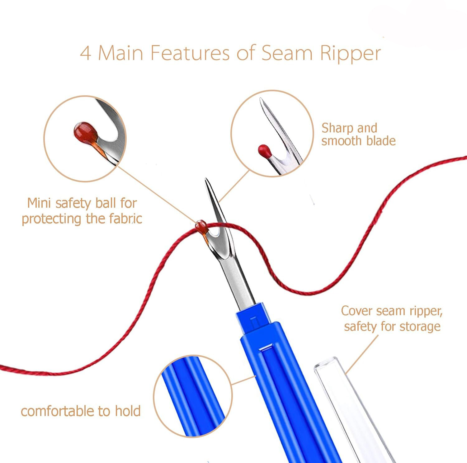 Sewing Seam Ripper Kit  Sewing - огляд і ціна Sewing Gauge Ruler