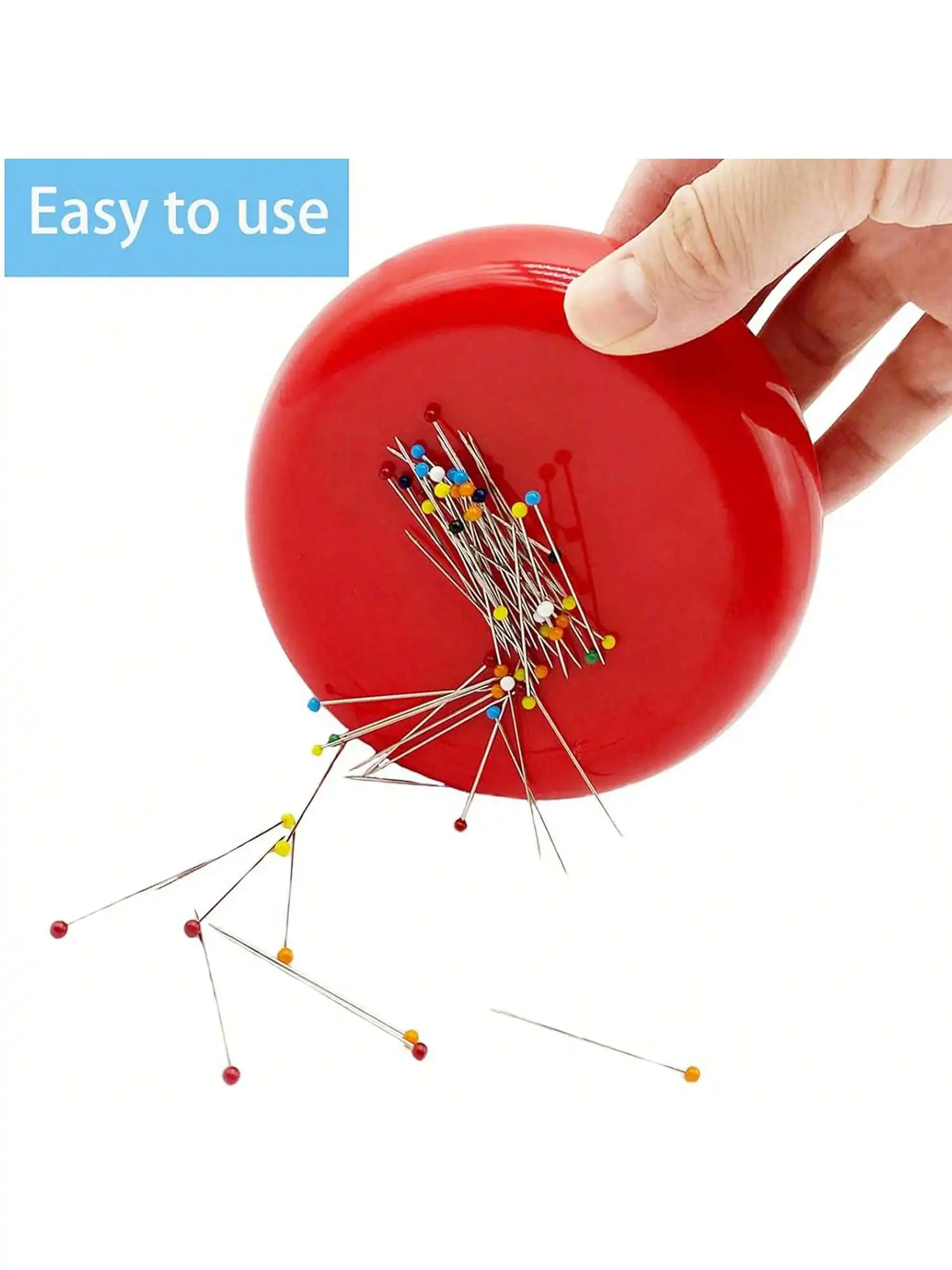 1PCS Magnetic Pin Cushion, Rou - огляд і ціна Sewing Gauge Ruler